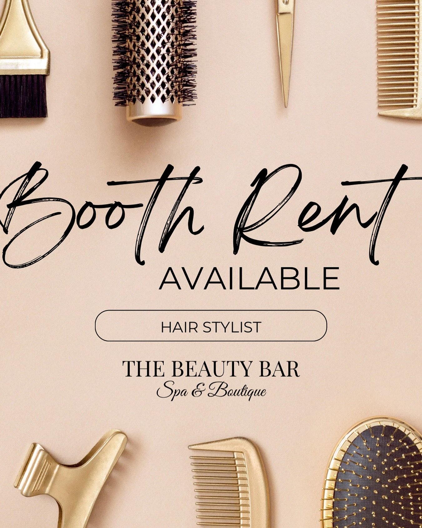 🔔ATTENTION HAIR STYLISTS🔔
We have a few spots left open for booth renters! 
HOT LOCATION right off Denham Springs Exit by Bass Pro!
We are a fun, upbeat, positive encouraging environment with all the amazing services to offer! We&rsquo;re a one st
